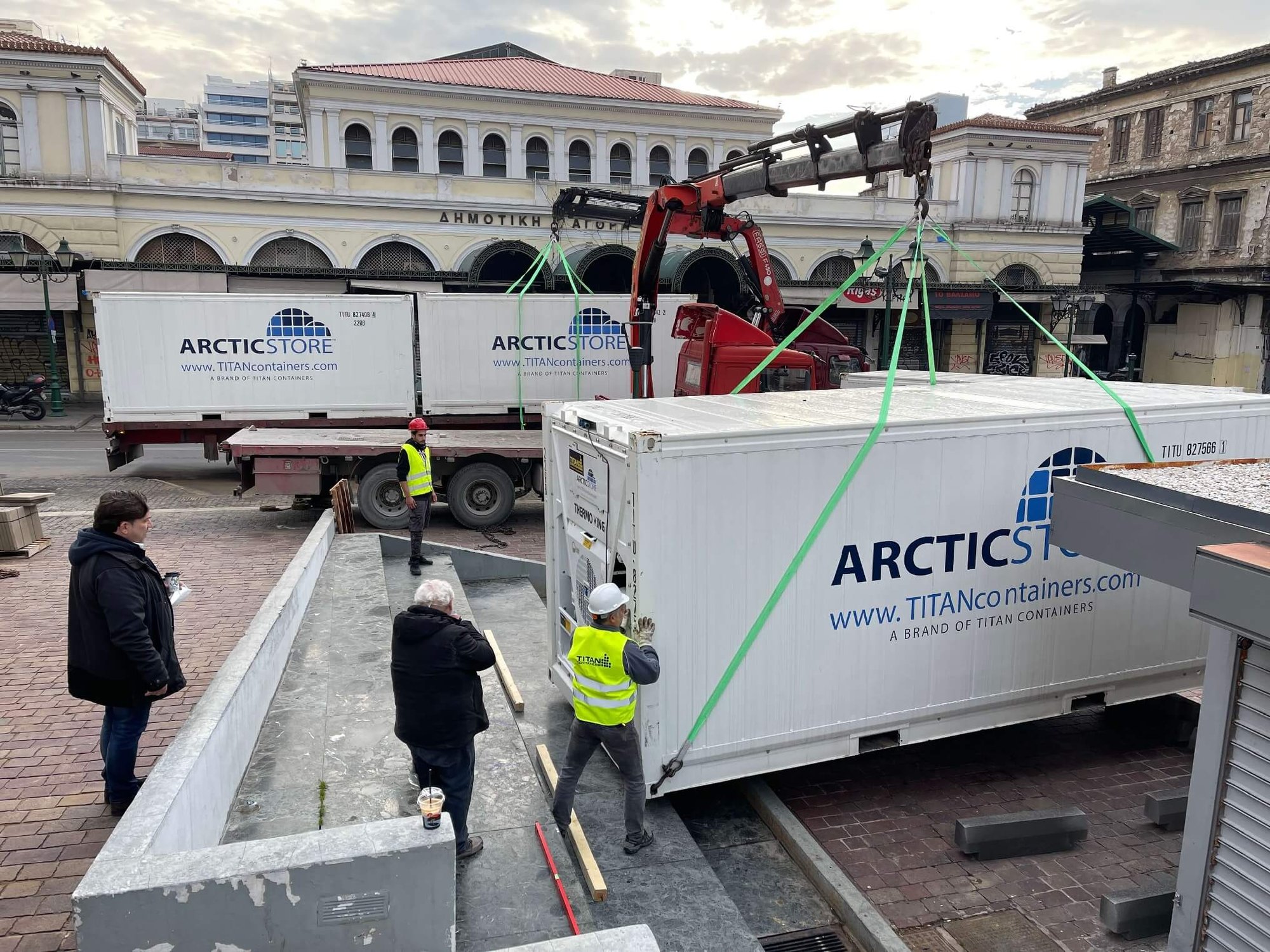 A TITAN Containers project on which the municipality of Athens can rely