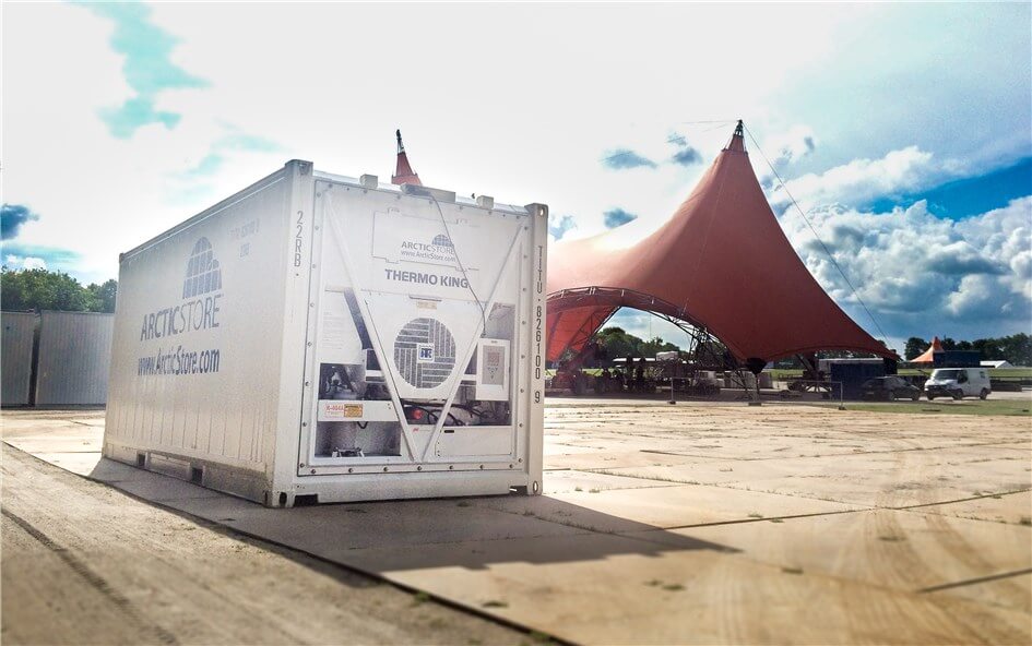TITAN Container in Festival Area