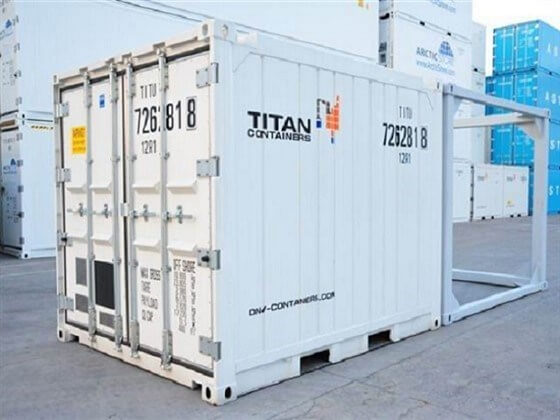 10ft DNV Offshore with frame for 20ft - TITAN Containers